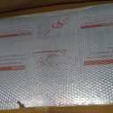 Awnings for Outside 47x48in, Door Awning, Brown Polycarbonate, 120x120cm/47x48in