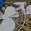 Commercial Cool 16 inch Wall Fan with Remote, White (CCFWR16W)