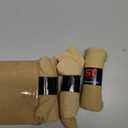 Silky Toes Sheer Knee High Stockings for Women, 6 Pairs Nylon Trouser Socks (One Size, Nude)