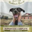 BADLANDS RANCH by Katherine Heigl  Superfood Complete Air-Dried Beef Dog Food  High Protein with Superfoods for Daily Wellness & Consistent Nutrition  64 oz (EXP 01/11/27)