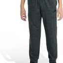 Adidas Boys All Sport Jogger (Grey/Black Melange) S