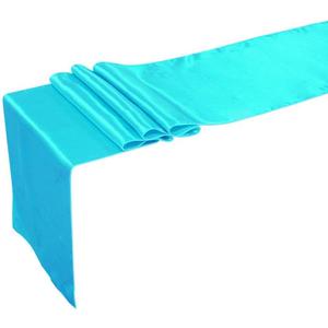 Tablecloth Runner Satin Seamless 12 X 72 Inch (Tiffany)