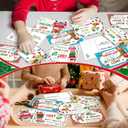 2 x TaoBary 60 Pcs Teacher to Student Christmas Postcards Bulk, 4" x 6"holiday Blank Greetings Notecards for Classroom Gift Exchange Positive Cute School Greetings Cards for Students Parents Teacher