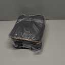 Nail Polish Organizer, Nail Polish Storage Holds 30 Bottles & Nail Lamp, Double Layer Nail Bag Organizer Case, Portable Nail Polish Holder for Nail Tech Travel & Manicure Kit (Style-B Black)