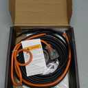 Pipe Heating Cable 6FT (3FT-200FT) for Metal & Plastic Water Pipes - Freeze Protection up to -40F, 5W/FT 120V Heat Tape to Keep Water Flowing