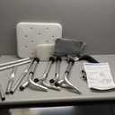 Medline Shower Chair Seat with Padded Armrests and Back, Heavy Duty Shower Stool for Bathtub, Slip Resistant Shower Seat with Adjustable Height, Shower Bench for Inside Shower with 350 lb Capacity