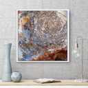 PIXY CANVAS Floater Frame 18x18 for 1-1/2 (1.5) inch Deep Canvas Paintings/Canvas Prints/Wood Canvas Panels/Wall Art/Wall Decor/Home Decor/Artwork (White, 18 x 18 inch, Square)