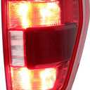 Tail Light Assembly For 2021 2022 2023 Ford F150 XLT Rear Brake Lamp Halogen Type Blind Spot Right Passenger Side Replace ML3Z13404C