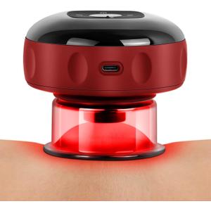 DANGSHAN Smart Cupping Therapy Massager | 4-in-1 Red Light Pain Relief Therapy | Electric Cupping Kit for Massage | Powerful Meridian for Back Muscle Soreness Relief Pain Tools