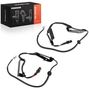 A-Premium 2PCS Rear ABS Wheel Speed Sensor Compatible with Kia & Hyundai Models - Sorento 2011-2013, Veracruz 2007-2011, AWD