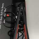 FHI Heat Platform Plus Curve Pro 1" Hair Styler - Ionic Tourmaline Ceramic Straightener Flat Iron for Bouncy Curls or Beach Waves - Adjustable Heat, Auto Shut-Off, and Universal Voltage, 12ft Cord