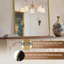 ANDY STAR Arched Mirror, 24 x 32 Inch Brushed Gold Wall Mirror in Stainless Steel Metal Frame, Arch Top Rounded Corner 1 Inch Deep Set Design Wall Mount Hangs Vertical