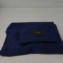 Duvet Cover Queen Size Set - Extra Soft Queen Size Duvet Cover 90 x 90 with 2 Pillow Shams - Hotel Luxury Easy Care and Fade Free w/ Zipper Closures & Ties - Comfy Breathable Bedding Set (Navy Blue)