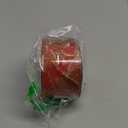 Ribbli Christmas Snowflake Glitter Wired Organza Sheer Ribbon, 2-1/2 Inch x 20 Yards Red with Gold Glitter Snowflake Pattern for Tree Decoration