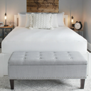 Sealy Luxury Knit Mattress Protector Queen White
