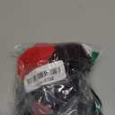 Women Body Stockings Sexy, Exotic Dancer Fishnets Lingerie Glow Party, Fishnet Bodysuit Rave Outfits Club, One Size (Gradient Red Black)