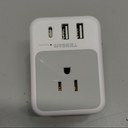 Surge Protector Wall Outlet Extender, TESSAN Multi Plug Outlet Splitter with 3 USB Charging Blocks(1 USB C), Multi Plug Wall Charger for Home, Office, School, College Dorm Essentials