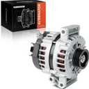 A-Premium Alternator Compatible with Chevrolet HHR 2008 2009 2010 2.0L Turbocharged Fuel, 2-Blade universal, 12V 130A 5-Groove Pulley Clockwise, Replace# FG12S019, 25866023
