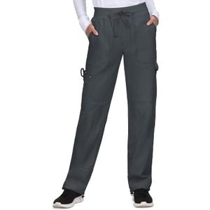 Koi Stretch 751 "Alma Adjustable Wide-Leg Scrub Pant-Charcoal-Small