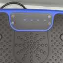 Vibration Plate Exercise Machine, Vibrating Fitness Platform for Lymphatic Drainage, Full Body Shaker Workout, Bluetooth Power Shaping Vibrate Plate, Board Sport for Home Exercise Gym, Blue