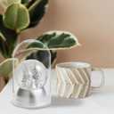 VOSAREA 10pcs Plastic Snow Globe DIY Clear Light Bulbs Snow Globes Water Globe Jar with Screw Off Cap Candy Cookies Jar for DIY Crafts Plant Flower Moss Landscape