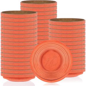 Silipull Biodegradable Clay Pigeons, 25/50/100 Pack Standard 110mm Clay Targets Refill, Skeet Targets Disks High-Visibility Target for Skeet & Trap Shooting, 4.33 x 0.98"