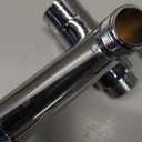 NearMoon Solid Brass Shower Arm Diverter with Handheld Mount, G1/2 3-Way Diverter Valve with Holder Bathroom Universal System Replacement Part for Hand and Fixed Shower Head (Chrome Finish)