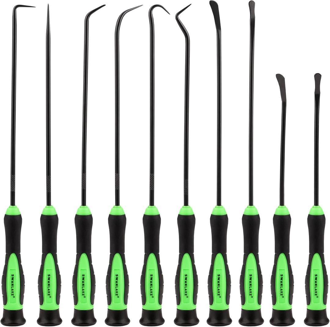 SWANLAKE Hook and Pick Tool, Pick Tool Set for Car Auto Oil Seal/O-Ring Seal Gasket Pick Hooks Puller Remover
