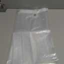 Mrs Awesome Clear Shower Curtain Liner with 3 Magnets, 72x72 Premium Flexible Sturdy Plastic Shower Curtain for Bathroom Lightweight, Waterproof, Clear