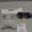 jiaao Neck Pillow Airplane, 2025 Upgraded Memory Foam Travel Pillow for International Flights, Adjustable Clasp, Storage Bag, Advanced Neck Support for Road Trips, Home, Office, and Gaming (Jet Black)