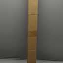 No Drill Cordless Roman Shades for Windows, 33" W 64" H - 100% Blackout - Linen - Beige