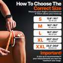 DR. BRACE Elite Compression Knee Brace for Women & Men, (2-Pack) Knee Support Compression Sleeve, Workout Sports Knee Braces for Meniscus Tear, ACL & Arthritis Pain Relief - Check Size Guide Video (Pluto, Large)