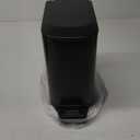 TIPGO Slim Bathroom Trash Can with Lid Soft Close, Step Pedal, 6 Liter / 1.6 Gallon Stainless Steel Trash Bin, Small Garbage Cans for Bedroom, Office, Kitchen (Matte Black)