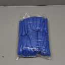 100 Pack Disposable Hygienic Boot & Shoe Covers 100 pack(50 Pairs)|Waterproof Slip Resistant Non-Slip, Durable for Construction, Workplace, Indoor Carpet Floor Protection,One Size Fits Most Blue