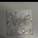 Dock Edge Stationary Dock Backer Plate, Galvanized, 7/16" holes for 3/8" carriage bolts