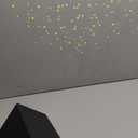 AIRIVO Outdoor Laser Lights Projector, 5 Color Motion Firefly Lights Star Show Projection Light, Christmas Projector Light with Remote Control for Holidays Halloween Decoration Home, Garden, Patio