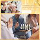 Chuangdi Holy Water Bottles Baptism Party Favor Transparent Holy Water Empty Containers with Golden Catholic Cross First Communion Gift for Guests Christian Thanksgiving Church(30 ml,30 Pcs)