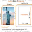 SESEAT 18x27 Picture Frame Black, Poster Frames for Wall Hanging, 18 x 27 Large Frames with Acrylic Protection, 1 Pack