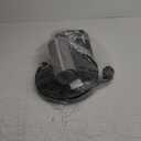 Boncoo Dimmable Floor Lamp, Arc Floor Lamps for Living Room, Stepless Dimmable Standing Lamp with Adjustable Drum Shade, Modern Arched Corner Light for Bedroom, Office, LED Bulb Included