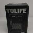 ToLife Dehumidifiers for Home 95 OZ Water Tank, 1000 sq.ft Dehumidifier for Basement Bedroom Bathroom with Auto Shut Off 7 Colors LED Light,White