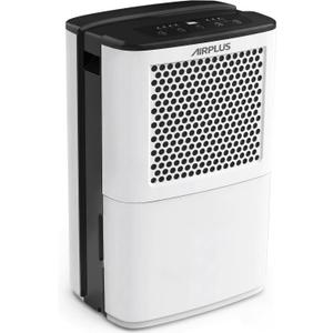 AIRPLUS 4500 Sq. Ft Dehumidifiers for Home, 70 Pints Dehumidifier for Basement with Drain Hose, Continuous Drainage, Intelligent Humidistat, Dehumidifier for bathroom, bedroom, Large Room