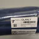OLANLY Memory Foam Bath Mat 24x16, Ultra Soft and Absorbent Bathroom Rugs, Machine Washable, Comfortable Bath Carpet for Bathroom Floor, Tub and Shower, Navy