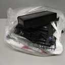 YKLSLH 4 Baskets Over The Sink Dish Drying Rack, Extendable Large Capacity Sink Rack, Metal Drying Rack Saving Space,for Most Sinks (26.57"-35") (Black)