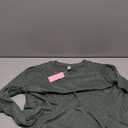 NILOUFO Women Long Sleeve T Shirts Casual Dressy Tops Fashion Trendy Blouses Tunics, Size L