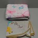 Funtery 43 x 43 Inch Boho Baby Play Mat Portable Crawling Washable Foldable Tummy Time Non Slip Baby Floor Large Playpen Mat for Infants Toddlers Floor Playpen Activity(Butterfly)