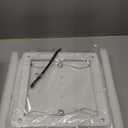 Fitop Bathroom Exhaust Fan with Light, 110 CFM 43W Ceiling Mount Shower Ventilation Exhaust with Light, 1.0 Sones Bathroom Vent with Light, Bathroom Fan 1200LM LED Light 3000K/4000K/5000K (white)