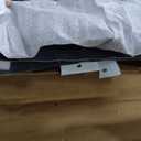 8ft x 10ft Grey Iron Metal Storage Shed - Durable Outdoor Shed with Window, Sliding Doors & Metal Foundation for Patio, Backyard & Entryway Storage