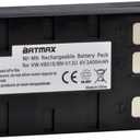 Batmax 2400mAh BN-V12U Battery for JVC BN-V11U BN-V20U BN-V20US BN-V14U BN-V12U BN-V18U GR-1U GR-323U GR-AS-X760U GR-AW1 GR-AW1U GR-AX Series