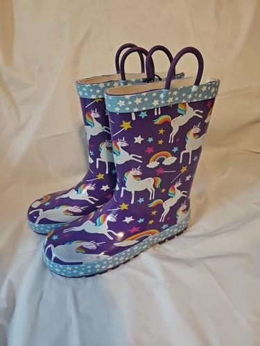 Western Chief Rain Boots with Pull on Handles for Toddlers and Kids - Premium Waterproof Boots for Boys and Girls 9