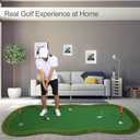Golf Putting Green, Practice Putting Green Mat, Large Professional Golfing Training Mat for Indoor Outdoor, 5ft X 10ft